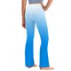 thumbnail image 5 of Odeerbi 2-13 Años Niñas Pierna Ancha Pantalones Yoga Gradiente Workout Danza Deportes Atlético Pantalones Elasticidad Lindo Alta Cintura Pantalones Pierna Recta, 5 of 9