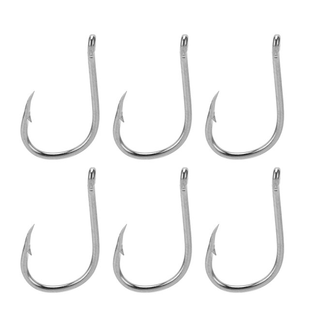 Anzuelos de pesca Jadeshay 50 piezas Acero alto contenido carbono