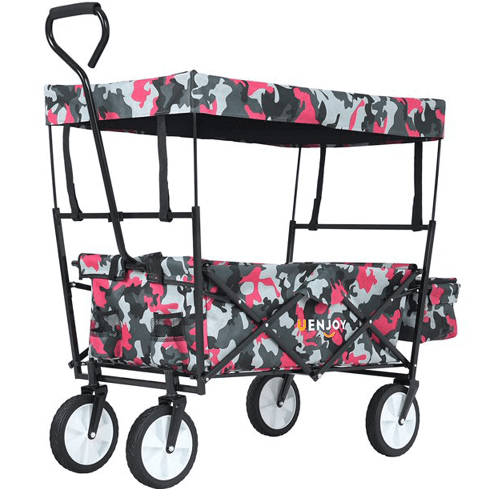 Collapsible Garden Carts, Heavy Duty Utility Wagon Cart with Removable