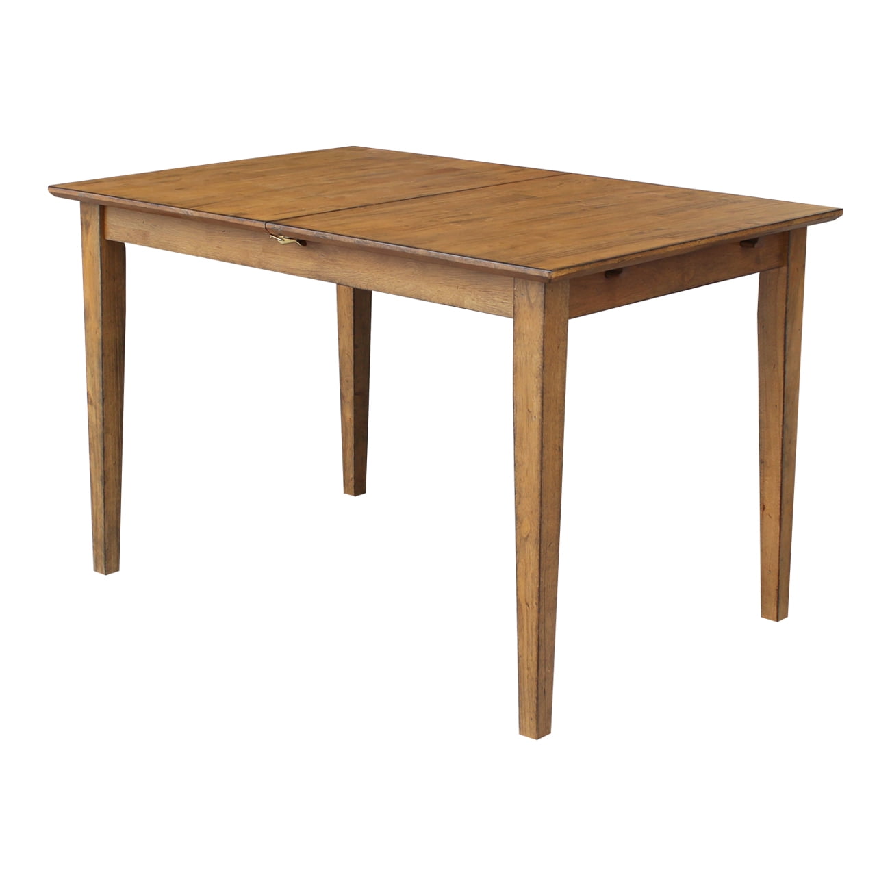 Solid Wood Dining Table with 12" Butterfly Extension ...
