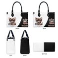 thumbnail image 2 of Hawaiian Shorthair Cat Bag, Personalized Leather Handbags For Women - Personalized Bag with Name - Tote Bags for Mom Grandma - Custom Gifts Ideas for Her, Gift for Cat Lover, Cat Mom, 2 of 7