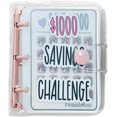 thumbnail image 1 of SURJDE Savings Challenge Binder | Mini Binder Savings Challenge | 1000 Savings Challenge, Reusable Fund Savings Book, Budget Book with Cash Envelopes for Saving Money, 1 of 7