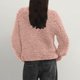 thumbnail image 5 of Puntoco Chaqueta De Color Liso Para Mujer Con Botones De Felpa Y Mangas Largas Con Capucha, Ropa Informal Para Exteriores, 5 of 7