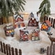 thumbnail image 3 of Christmas resin hut with lights desktop decoration Christmas tree decoration dress up Christmas gift tree house G, 3 of 5