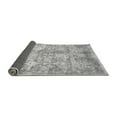 thumbnail image 2 of Ahgly Company Indoor Rectangle Abstract Gray Modern Area Rugs, 2' x 5', 2 of 4