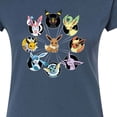 thumbnail image 3 of Pokémon - Eevee Evolution Circle - Juniors Fitted Graphic T-Shirt, 3 of 5