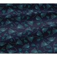 thumbnail image 5 of oneOone Viscose Jersey Fabric Leaves & Floral Artistic Print Fabric BTY 60 Inch Wide, 5 of 5