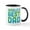White/Black Inside, variant on CafePress - World's Best Dad Mug - 11 oz Ceramic Mug - Novelty Coffee Tea Cup