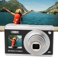 thumbnail image 1 of Cámara Digital De Apuntar Y Disparar, Cámaras Digitales 4K 4K Para Fotografía Con Pantalla Principal De 2,88 Pulgadas Y Pantalla Secundaria De 1,58 Pulgadas, Regalos De Cámara, 1 of 7