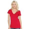 thumbnail image 2 of Next Level Womens CVC Deep V-Neck T-Shirt, 2 of 4
