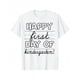 thumbnail image 1 of Happy First Day Of Kindergarten Kids Back To School Teachers T-Shirt, 1 of 6