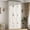 White, variant on ANPOO 94''H White Extra Tall Armoire Wardrobe Closet w/ Top Cabinet, 2 Drawers & Storage Shelves, Farmhouse 3 Doors Armoire Wardrobe Closet w/ Barn Door & Sensor Light, LED Wooden Large Armoire