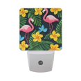 thumbnail image 6 of Yayeee LED Night Light for The Home Plug in With Light Sensors 2 Pack, Flamingo Floral Pattern, 6 of 6