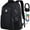 Black-18 inch, variant on UKEIN Laptop Backpack with USB Charging Port Water Resistant Backpacks for Adults Work Business Laptop Backpack for Men