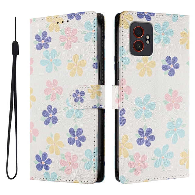 FOXDOCK Funda Tipo Cartera para Samsung Galaxy X Cover 7 Pro con Soporte y Correa – Diseño de Patrones Lindos