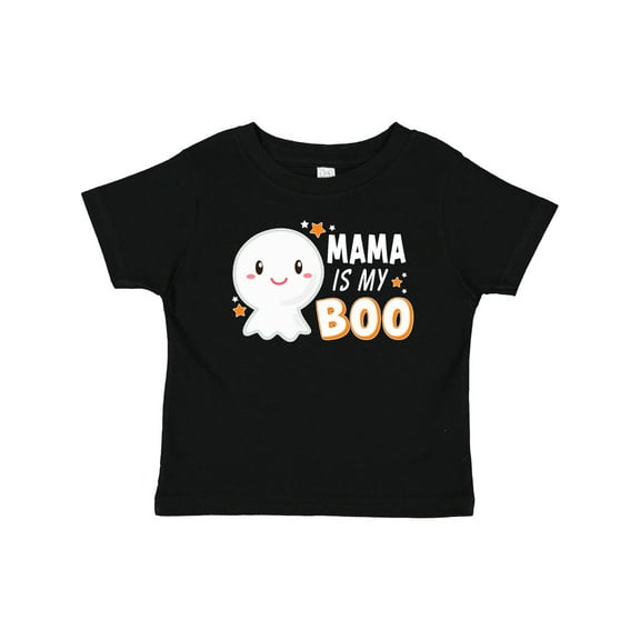 Inktastic Mama is My Boo with Cute Ghost Boys or Girls Baby T-Shirt