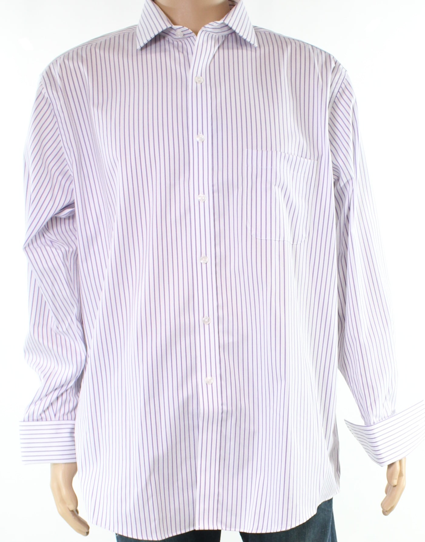 mens burgundy striped dress shirt