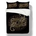 thumbnail image 2 of Bedding Set Home Bedding 3D Golden Scorpion Pattern Duvet Cover Set Bed Quilt Gift For Child Adults,Full (80"x90"), 2 of 6