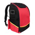 thumbnail image 2 of Mochila de limpieza, organizador de limpieza con múltiples bolsillos y bolsa de limpieza. rojo, 2 of 9