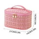 thumbnail image 3 of Bolsa de maquillaje de gran capacidad | Organizador de cosméticos de viaje | Bolsa de aseo portátil | Almacenamiento de bolsos multiusos | Material ligero e impermeable | 21x14x14cm | Mujeres Niñas, 3 of 5