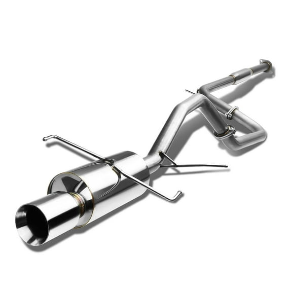 DNA Motoring For 2000-2003 Nissan Maxima A33 V6 Catback Exhaust System 4" Rolled Muffler Tip