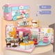 thumbnail image 5 of Diario de koala, casa de muñecas de juguete, mini muebles, adornos, juguete DIY, caravana, hospital, escuela, escena, 5 of 5