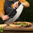 thumbnail image 3 of Blackstone 14” Stainless Steel Pizza Cutter/Rocker with Cover, 3 of 14