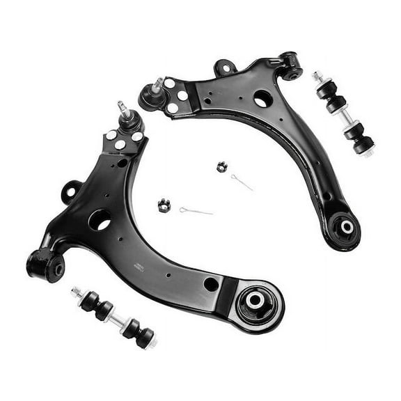 Front Control Arm and Sway Bar End Link Kit - Compatible with 2014 - 2015 Chevy Impala Limited