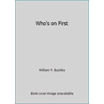 thumbnail image 1 of Pre-Owned Who's on First (Paperback) 0061041505 9780061041501, 1 of 1