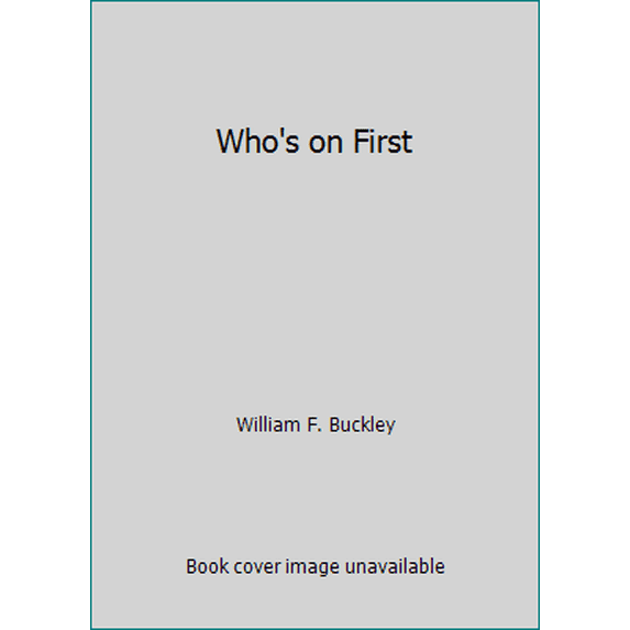 Pre-Owned Who's on First (Paperback) 0061041505 9780061041501