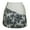 White/Black, variant on Monterey Club Women's Fairway Print Coloblock Knit Skirt #2950
