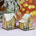 thumbnail image 4 of LED Wooden House, Retro Design with LED Lights, Perfect Christmas Decoration, 4 of 8