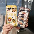 thumbnail image 2 of Lulu-étui pour Google Pixel9 Pro TG, Housse Anti-Poussière Design Mode Sac à Cartes Graffiti Durable Imperméable Protecteur Anti-Traction Résistant à la Saleté Fente pour Carte TPU Dessin Animé Mignon, 2 of 9