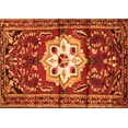 thumbnail image 1 of Ahgly Company Indoor Rectangle Persian Orange Traditional Area Rugs, 5' x 8', 1 of 1