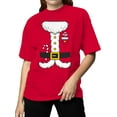 thumbnail image 2 of Festive Santa Outfit Women's T-shirt, 2 of 3