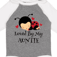 thumbnail image 4 of Inktastic Loved by My Auntie Ladybug Boys or Girls Long Sleeve Baby Bodysuit, 4 of 5