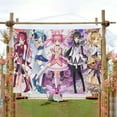 thumbnail image 2 of Tapestry for Puella Magi Madoka Magica wall hanging Bedroom Dorm Wall Art Funny Backgrounds Banner Party Poster Decorations Kids Girls Teens Gifts Funny 40×60 inch, 2 of 7