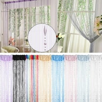 Gustave String Door Curtain Beads Room Divider Window Panel Fringe Beaded Tassel Crystal Screen Home Decor -39.4*78.7 inch