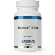 Douglas Laboratories Niatab 500 | No-Flush High Potency Niacin with Sustained Release to Support Cardiovascular Health | 100 Tablets