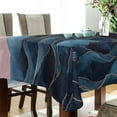 thumbnail image 4 of Yayeee Tablecloths for Rectangular Tables 60 x 120 inch Party Table Cover, Ocean Waves, 4 of 6