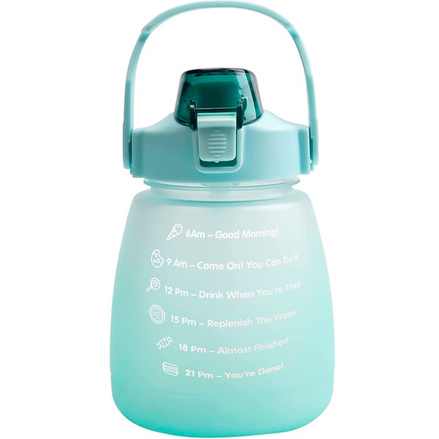 Botella De Agua Shendy Vendy Deportiva Motivacional 1 Lt Gran Capacidad