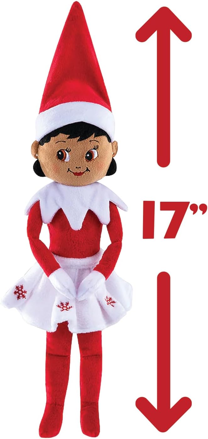 The Elf on the Shelf - Plushee Pals Bundle: New Boy & Girl, Dark - 17"