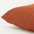 thumbnail image 3 of Rizzy Home Orange 22"X22" Solid Woven Indoor / Outdoor Poly Filled Throw Pillow, 3 of 5