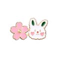 thumbnail image 3 of JilgTeok 5 Packs 4pcs Pant Waist Tightener Buttons Pins Sakura Rabbit/Cat Waist Buckles Adjustable Waist Buckle Extender Pants Clips No Sewing for Loose Jeans Skirts Clearance, 3 of 4