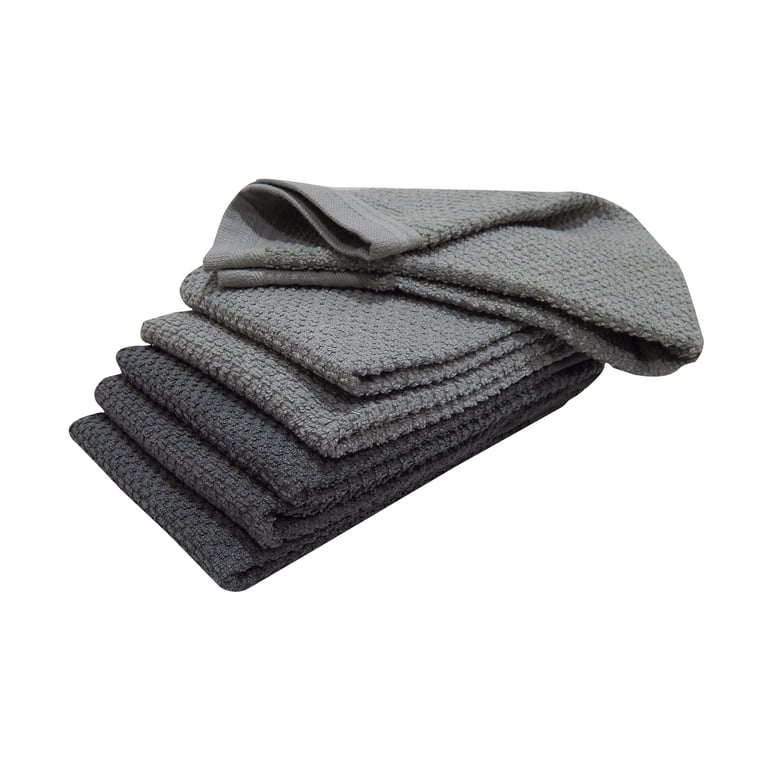 Cotton Bar Mop Kitchen Towels, 6-Pack photo 3