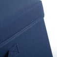 thumbnail image 4 of Urban Shop Collegiate Storage Bins with Lid (Set of 2),Berkley Blue, 4 of 4
