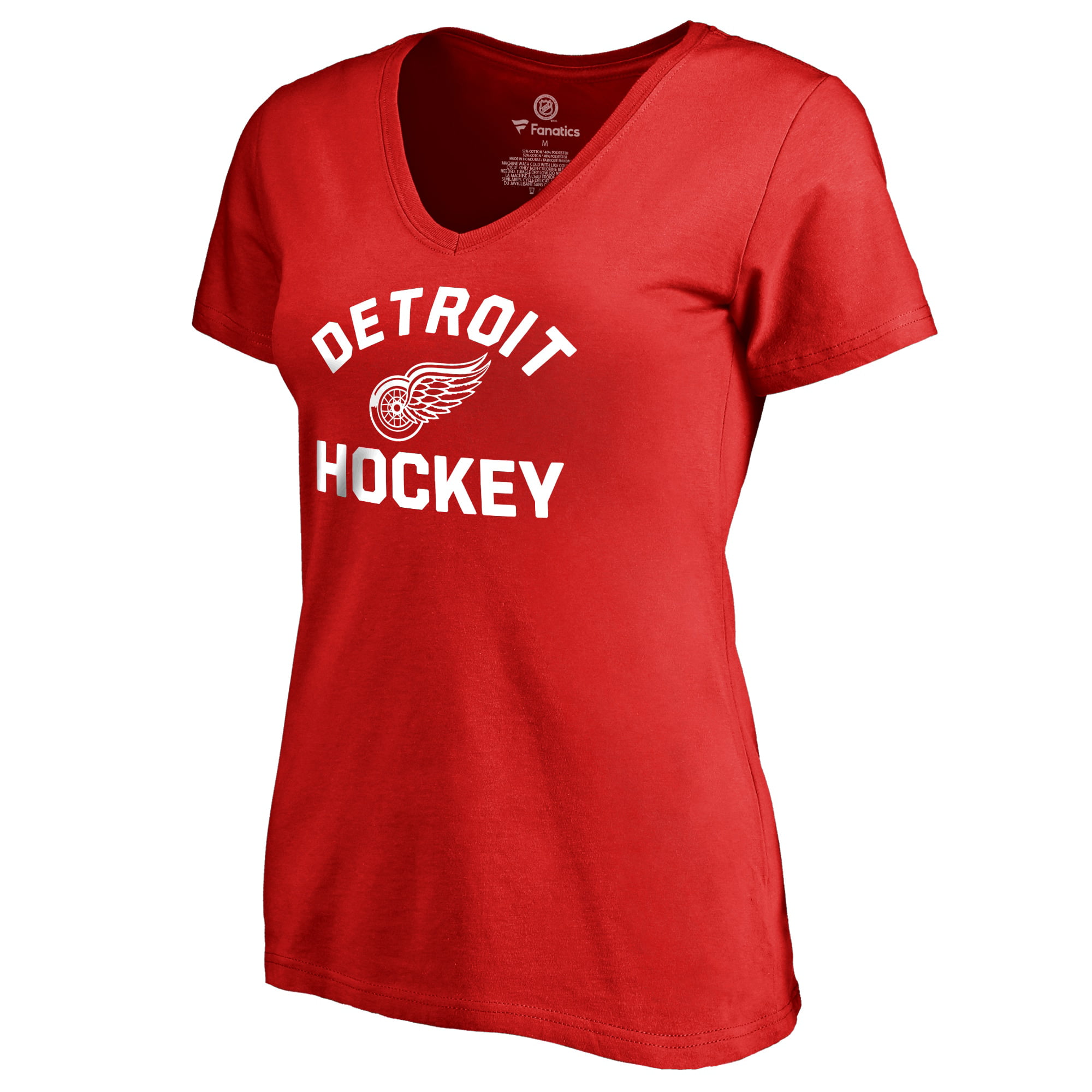 Women's Red Detroit Red Wings Overtime T-Shirt