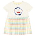 thumbnail image 3 of Inktastic Daddy's First Mate Girls Baby Dress, 3 of 5