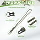 thumbnail image 2 of Uxcell Paracord Lanyard, Heavy Duty Keychain Lanyards Camouflage Green, 2 of 7