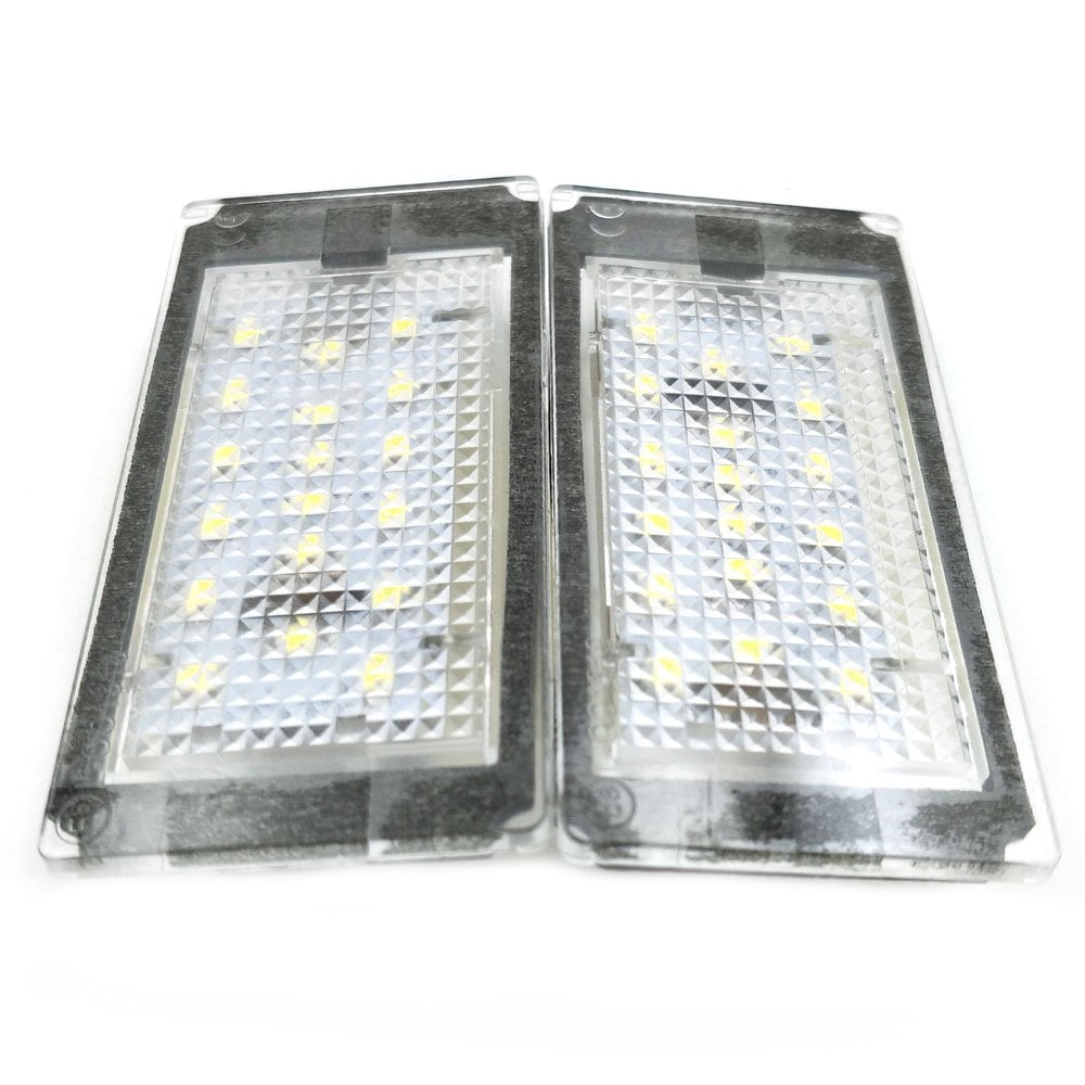Nikauto 6000K License Plate Light 18 LED Number Plate Lamp for BMW E46 2D 1998-2003
